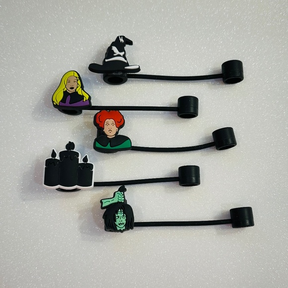 Hocus Pocus Straw Toppers - Picture 1 of 1